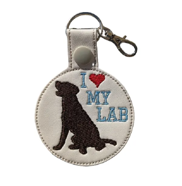 Labrador keyring on sale