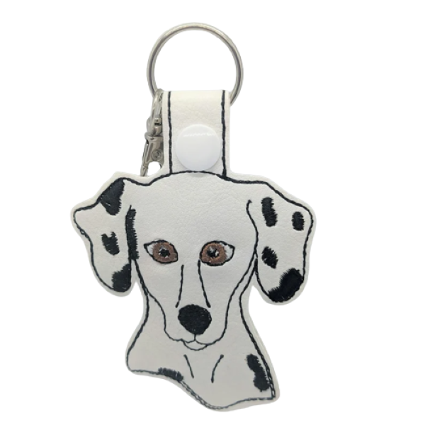 Dalmatian keychain clearance