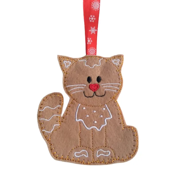 Gingerbread cat clearance tree