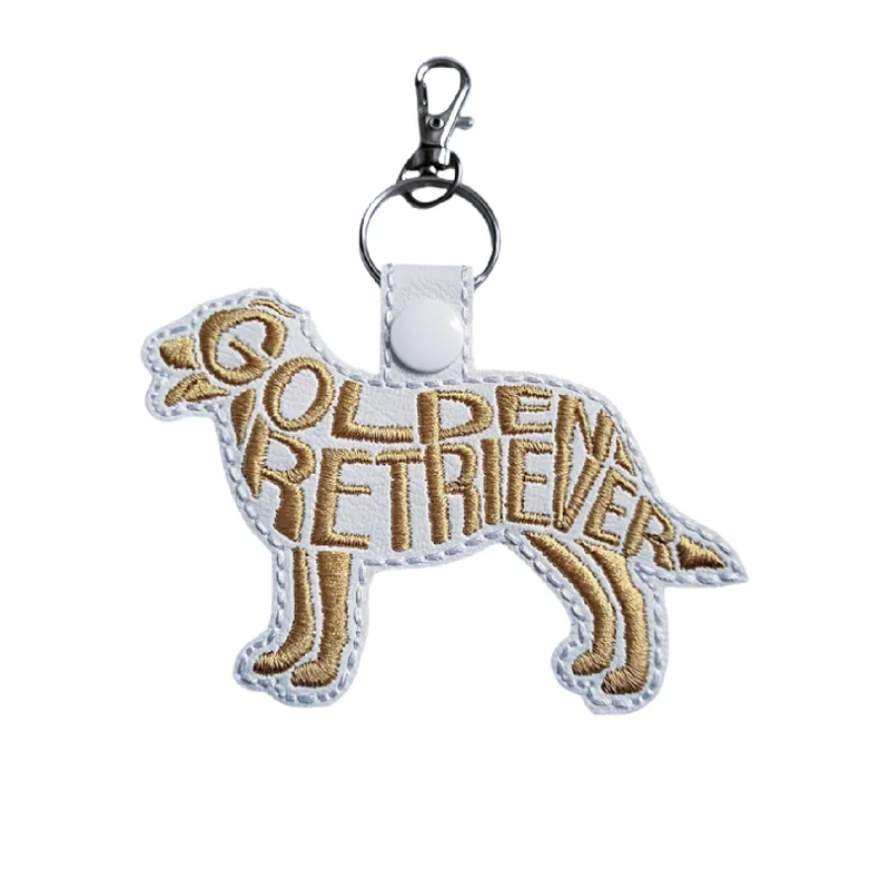 Golden hotsell retriever keyring