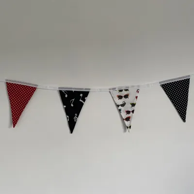 50’s Music Inspired Bunting (007) 1