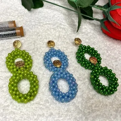 beaded earrings