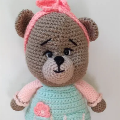 Bernie Bear Crochet 1