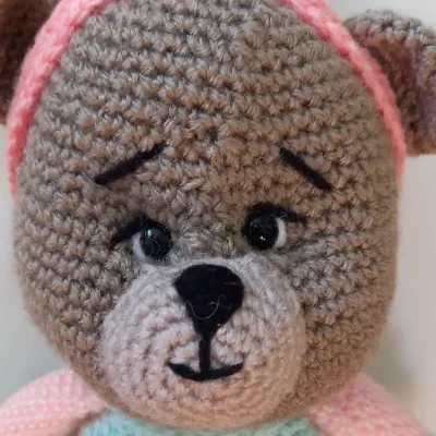 Bernie Bear Crochet 2