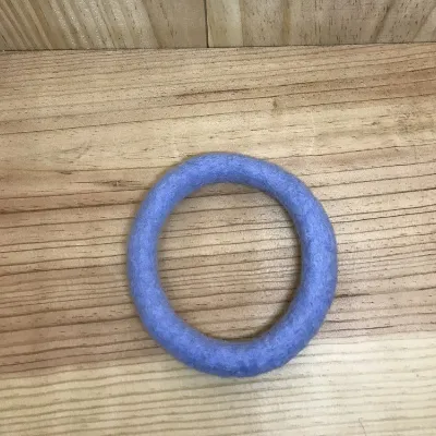 Blue Felt Bracelet (438) 1