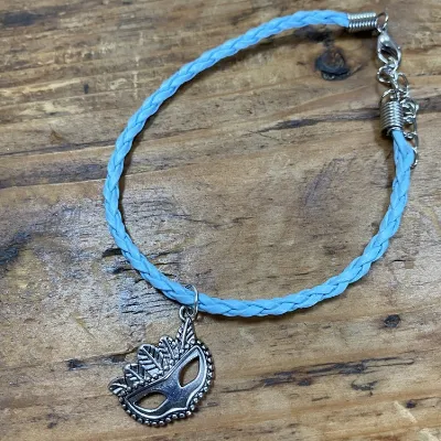 Blue Mask Bracelet (584) 1