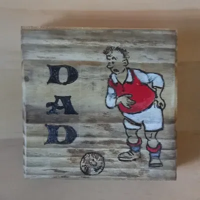 Bottle Opener Coaster Hand Painted 2