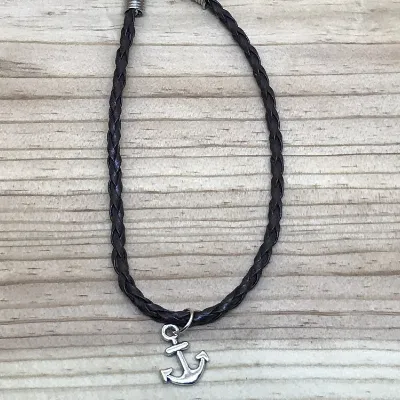 Brown Anchor Bracelet (441) 1