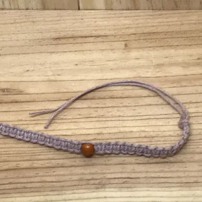 Children’s Macrame Bead Bracelet (114) 1