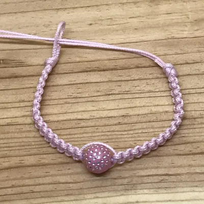 Children’s Macrame Bead Bracelet (117) 1