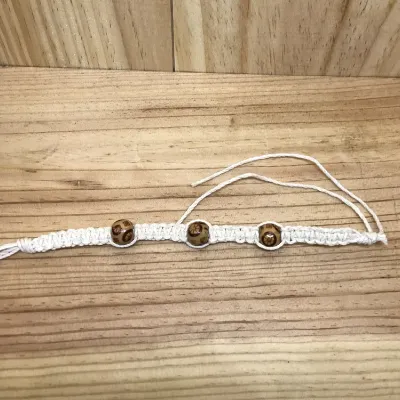 Children’s Macrame Bead Bracelet (118) 1