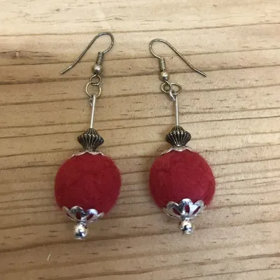 Felt Earrings (320) 1