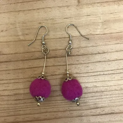 Felt Earrings (322) 1