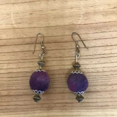 Felt Earrings (328) 1