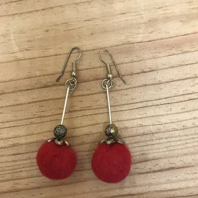 Felt Earrings (330) 1