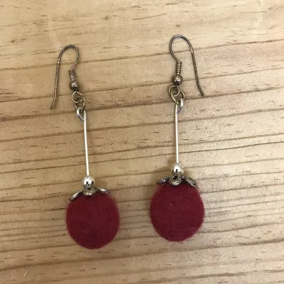 Felt Earrings (337) 1