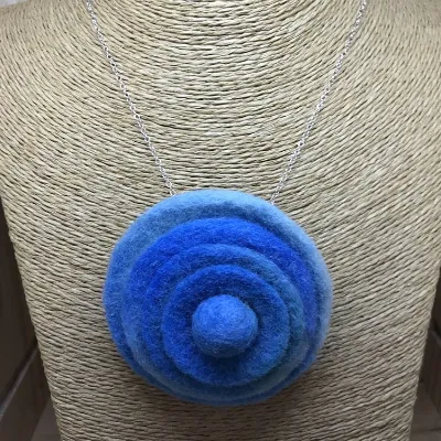 Felt Necklace (253) 1