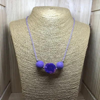 Felt Necklace (264) 1