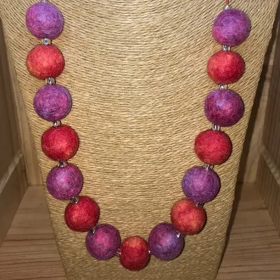 Felt Necklace (287) 1