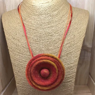 Felt Necklace (307) 2