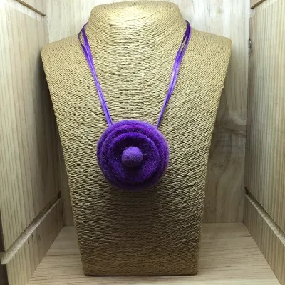 Felt Necklace (310) 2