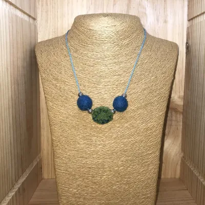 Felt Necklace (612) 1