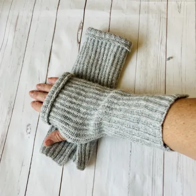 Fingerless Mitts, Gloves, Wrist Warmers, 8