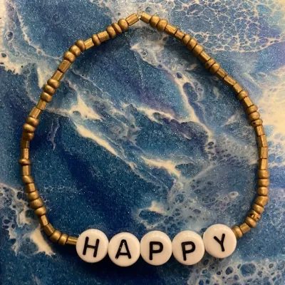 Happy Gold Bracelet (475) 1