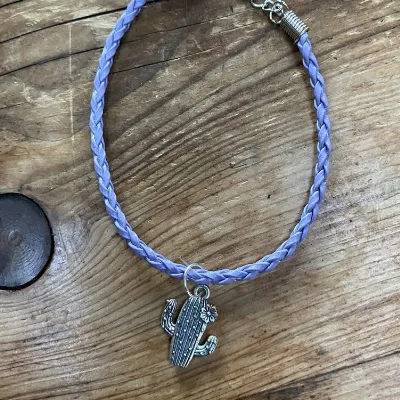 Lilac Cactus Bracelet (412) 1