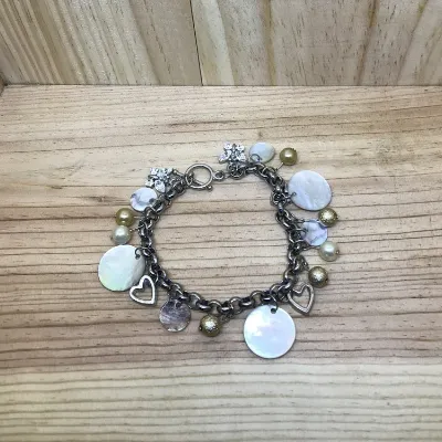 Mother Of Pearl Charm Bracelet (449) 1