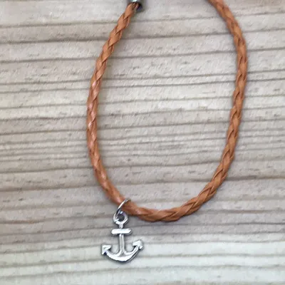 Orange Anchor Bracelet (446) 1