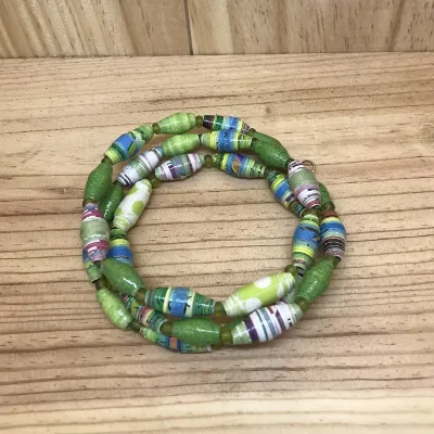 Paper Bead Bracelet (200) 1