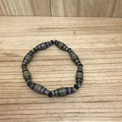 Paper Bead Bracelet (209) 1