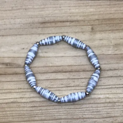 Paper Bead Bracelet (229) 1