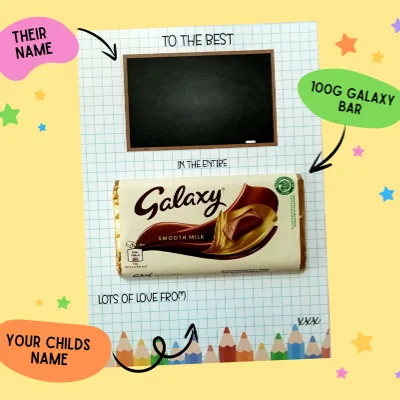 Personalised Teacher Chocolate Board 2