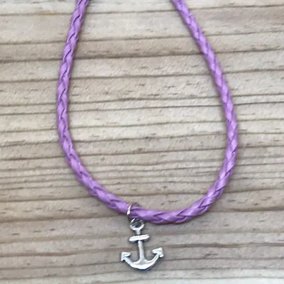 Pink Anchor Bracelet (444) 1