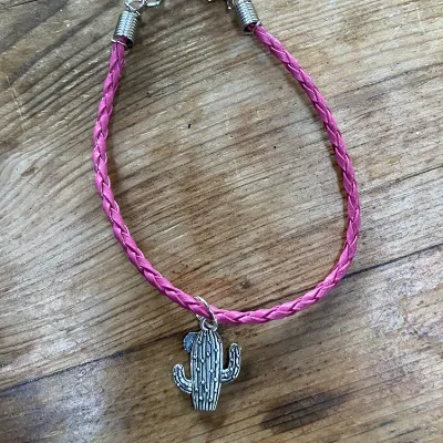 Pink Cactus Bracelet (409) 1