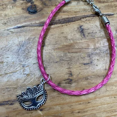 Pink Mask Bracelet (585) 1