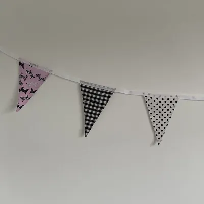 Pink Scotty Dog Bunting (015) 1