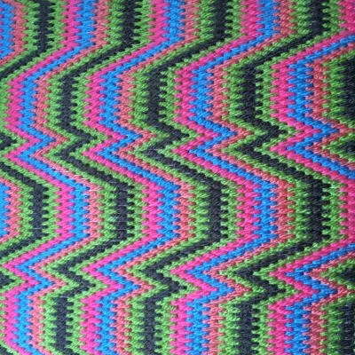 Striped Needlepoint Cushion 3