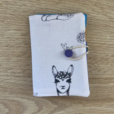 Llama Tea Bag Wallet Tea & Coffee Drinkers 6