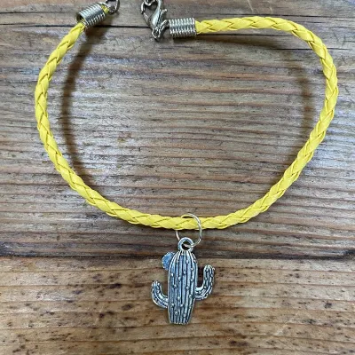 Yellow Cactus Bracelet (408) 1