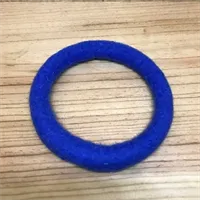 Blue Felt Bracelet (433)