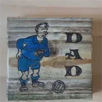 Bottle Opener Coaster Hand Painted 4