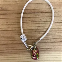 Children’s White Zip Bracelet (120)