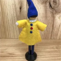 Clown Peg Doll (369)