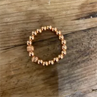 Copper Bead Ring (621)