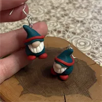 Cute Christmas Gonk Earrings 2