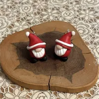 Cute Christmas Gonk Earrings 5