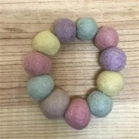 Felt Ball Bracelet (428)